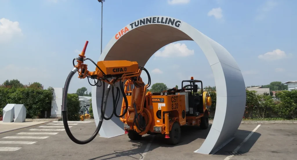 Machine de béton projeté CIFA CST8.20