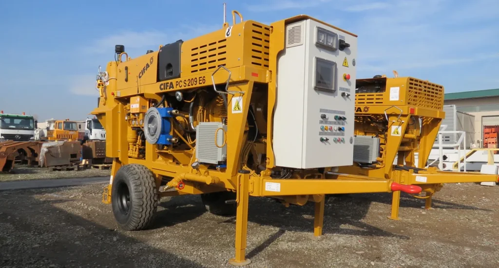 Pompe de béton projeté CIFA PCS 209