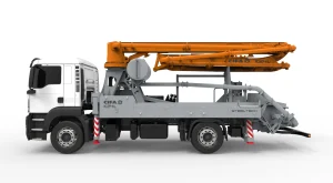 CIFA K24L – truck-mounted concrete pump