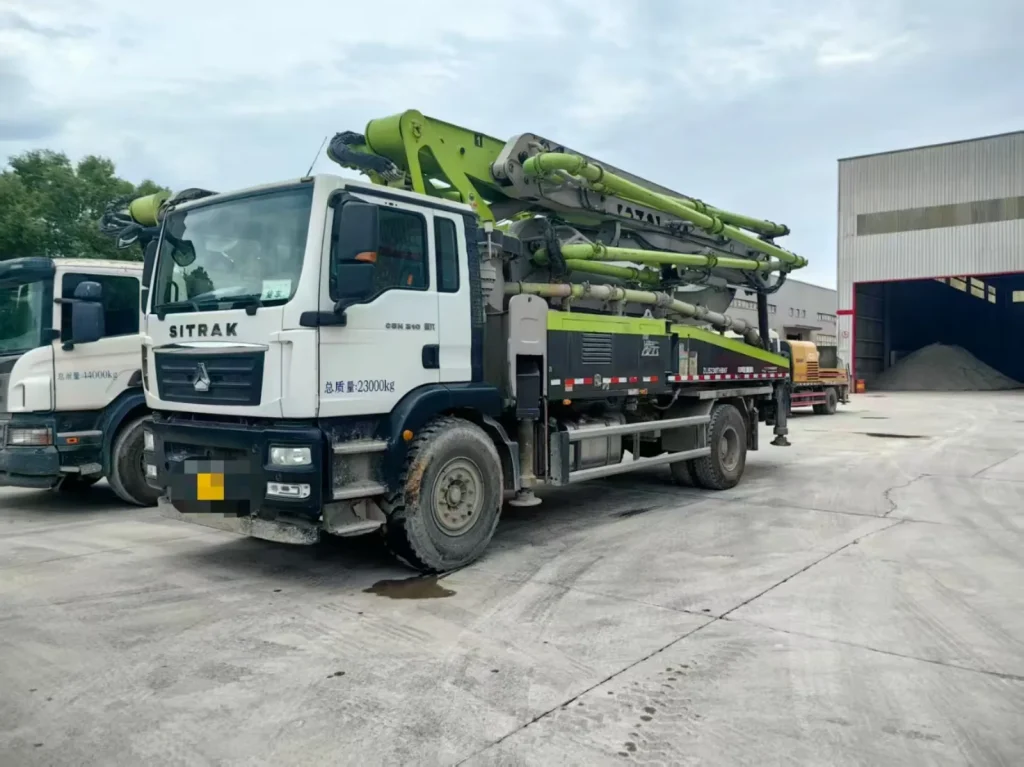 2023 Zoomlion Mobil Beton Pompası — SITRAK Şasi