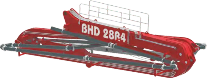 BHD 28R4 beton dağıtıcı bom