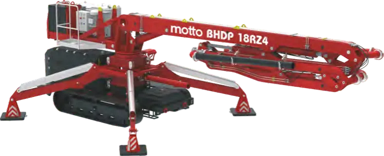 BHDP 18RZ4 beton dağıtıcı bom