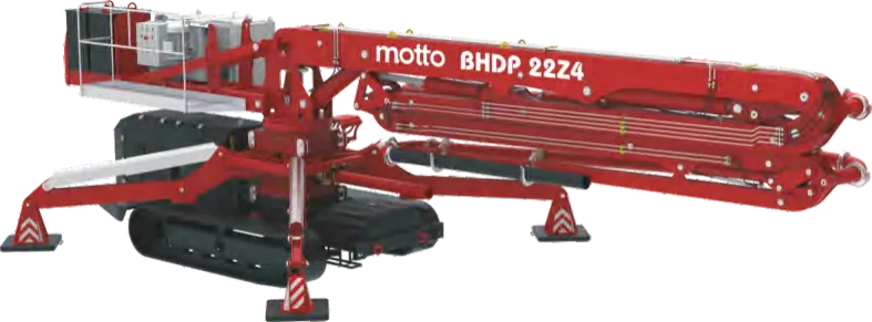 BHDP 22Z4 beton dağıtıcı bom